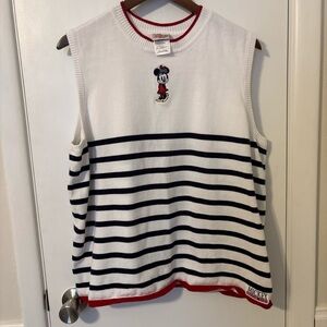 Minnie Mouse Disney Store Sleeveless Sweater